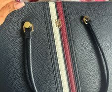 Tommy Hilfiger Navy Blue Tote Bag - Excellent Condition