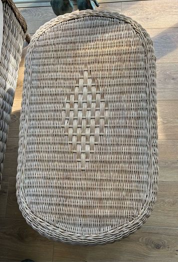 Small Wicker Coffee Table