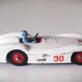 Diecast Vintage Dinky Toys Mercedes-Benz Racing Car - Fair to Good Original Condition/No Box Image 5