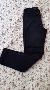 Zara Boys dark navy cord trousers 11 12 years