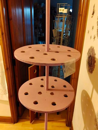 Multi Purpose Stand Plant Stand  Pink