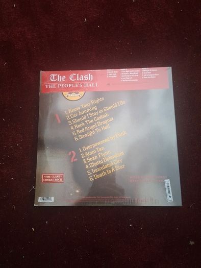 Lp The Clash Combat Rock The People''s Hall Special Edition Triple Lp