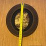 Vintage wall hanging depicting a scene of a guardian angel watching over 2 children Image 10