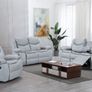 Brand New Leather Recliner Couches With Drop Down Cupholders Instock with  Free Home Delivery Image 5