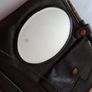 Antique Leather Wallet Purse with Propelling Pencil Image 5