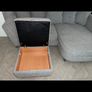 Beautiful grey sofa Image 5