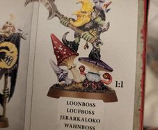 Games Workshop Warhammer Age of Sigmar Gloomspite Gitz Loonboss