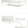 Mamas and Papas cot/cot bed Image 3