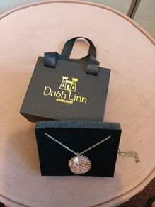 Dubh linn crafted Rose gold necklace