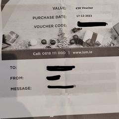 ISM Gift Voucher