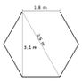 Hexagonal Pop-Up Foldable Marquee Dark Blue 3.6x3.1 m Image 8