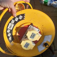 110V 2 Socket Industrial Cable Reel