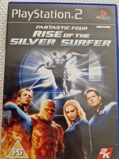 Fantastic Four Rise of the Silver Surfer PlayStation2 Ps2 Games Original