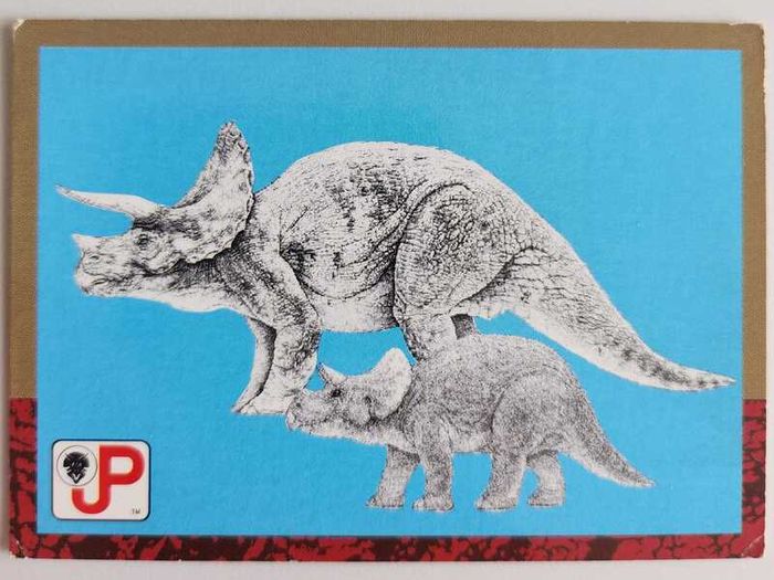 Jurassic Park cards