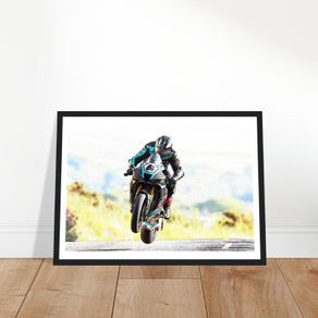 Michael Dunlop Framed Art Print