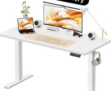 120 x 60 cm Standing Desk, Electric Height Adjusta