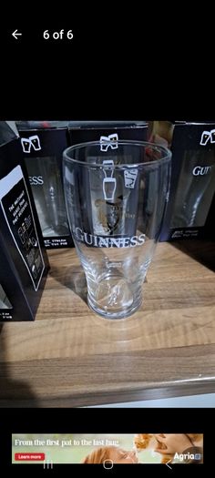 Official Guinness Glasses Premier League
