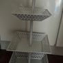 Large 3 Tier Metal Cake Stand Image 2
