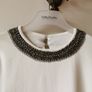 Cream knit dress Image 2