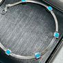 Sterling silver 925 bracelet with Turquoise Image 6