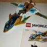 LEGO NINJAGO  Zanes Golden Dragon Jet (71770) Image 2