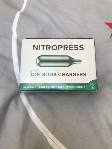 NitroPress Soda Chargers pack of 10