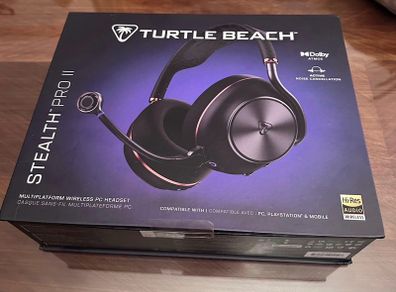 Turtle Beach Stealth Pro II Wireless Gaming Headset PS5 PC - New Open Box