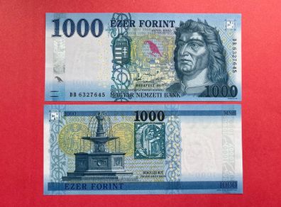 Hungary. 1,000 Forint  2017. Pick. 203a. ( Uncirculated )