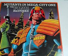Fink Bros, Mutants in Mega City One 12", Chas and Suggs from Madness, 2000AD interest