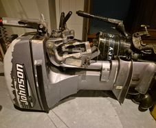 Johnson 5hp boat engine