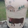 vintage french milk can Image 9