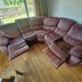 Large Reclining Corner Couch for Sale Image 5