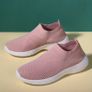 Light Pink Elastic Sock Shoes size 40 Image 3