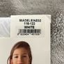 Patterned thin white tights for a girl, 116/122cm, 5-7 years Image 2
