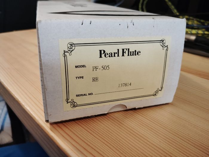 Pearl Flute 505RE Open Hole Flute