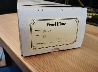 Pearl Flute 505RE Open Hole Flute