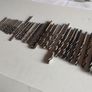 Lot of 32 USSR Metric Twist Drill Bits Set 2mm-6.9mm HSS R6M5 Jobber Taps NOS Image 2