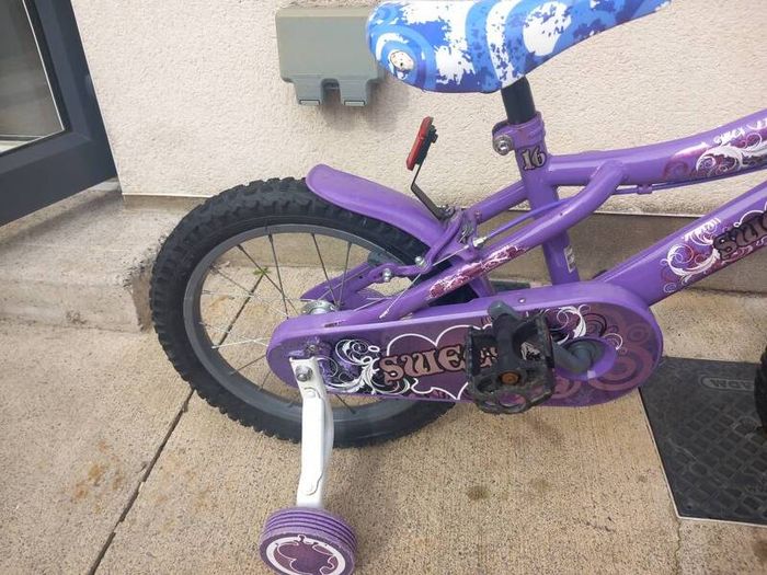 Kids sweet bike size 16 inch wheels