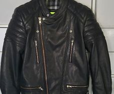 Richa Camden leather motorcycle jacket