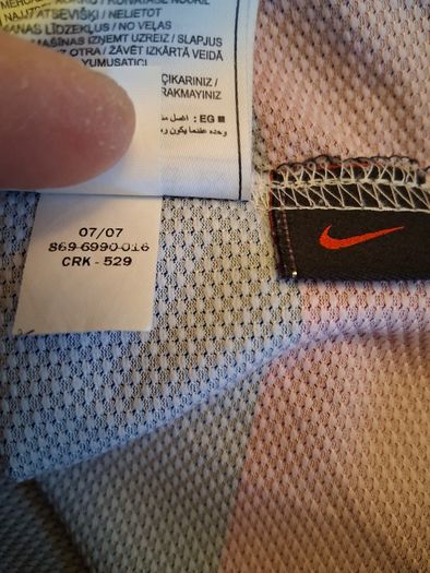 Arsenal Jersey. Official Nike Arsenal Mens Third Jersey From Season 2007/2008. Original From The Time. Not A Modern Remake.