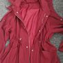 Burgundy windbreaker jacket Image 2