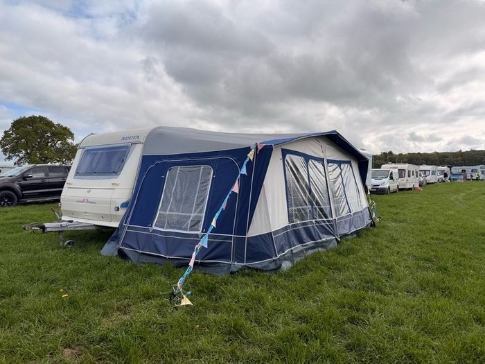 Adria Five Berth Caravan with Full Awning