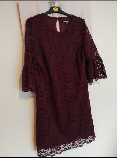 Burgundy Dress