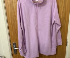 adidas Womens Textured Full Zip Golf Jacket size xxl