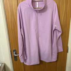 adidas Womens Textured Full Zip Golf Jacket size xxl