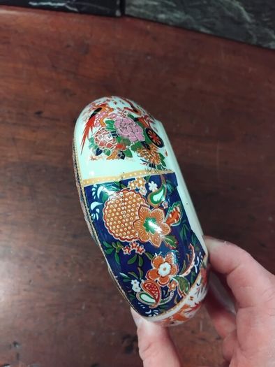 imari ceramic ashtray
