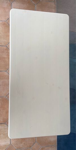 Painted wood coffee table