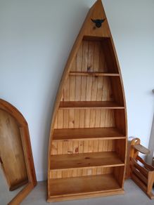 Large Boat Bookshelf