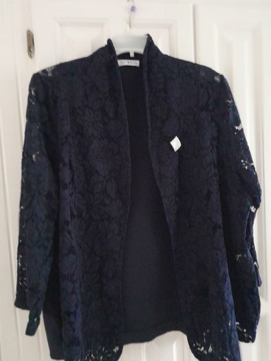 Punta Roma Navy Lace Jacket