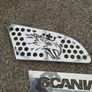 Scania R Series Truck Lorry Enhancements For Footsteps And Upper Grill Polished Steel Decorations(GAR) Image 4
